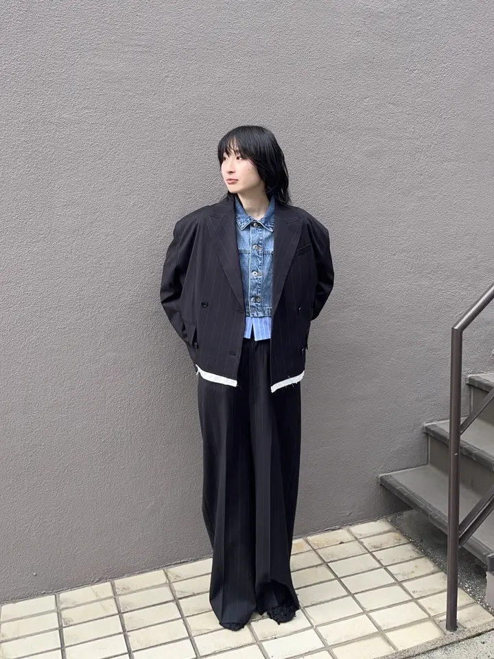 SALE】2WAY Denim Short Jacket