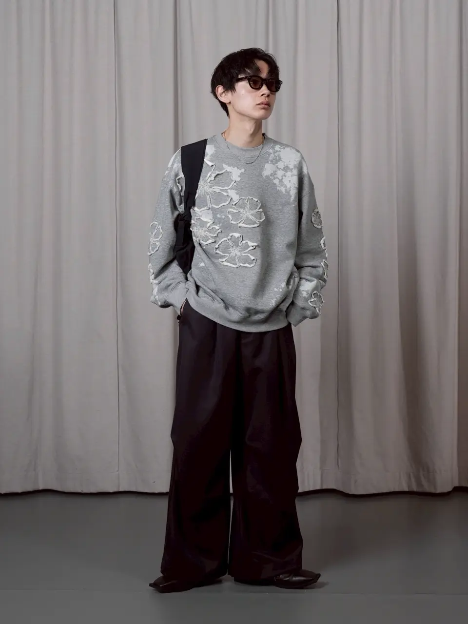 コンブナイロンショルダーバナナバッグ