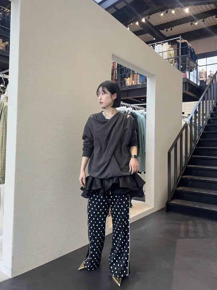 SALE】Jacquard Jersey Pants