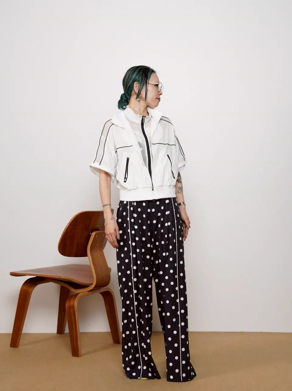 Lace Dot Jumpsuit