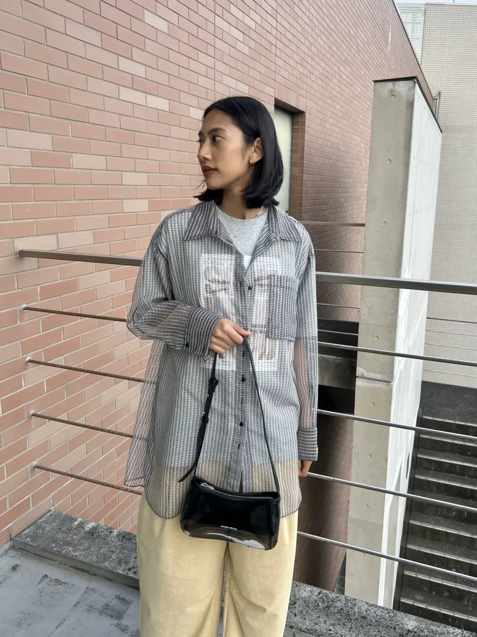2WAY Sheer Shirt