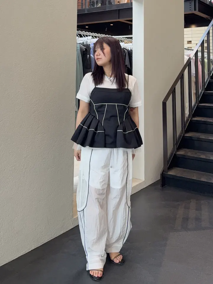 Piping Peplum Tunic