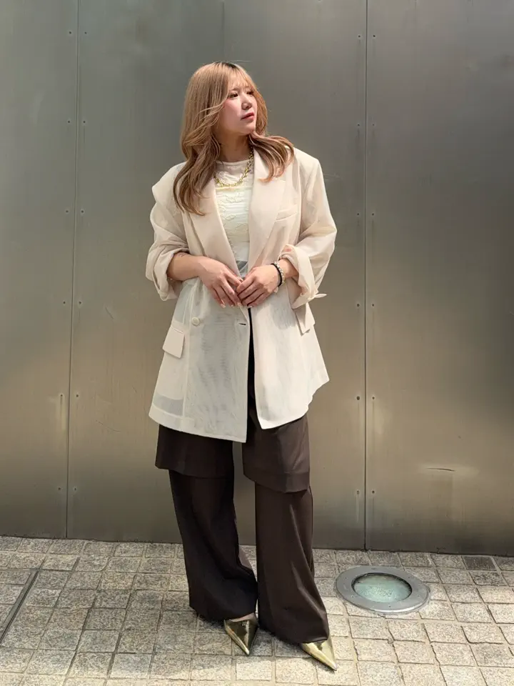 Sheer Over Jacket