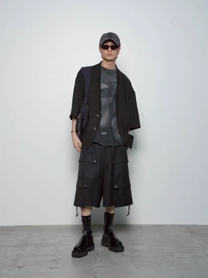 SPECIAL SHOES FACTORY コラボ】タンクソールサイドゴアロングブーツ