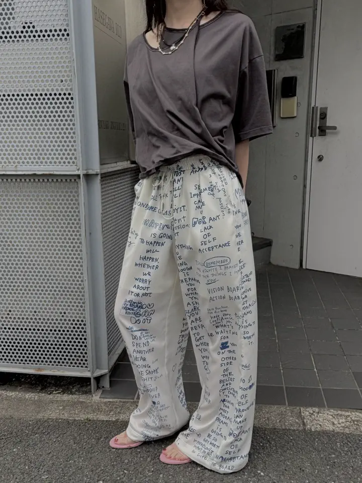 Hand Logo Easy Pants