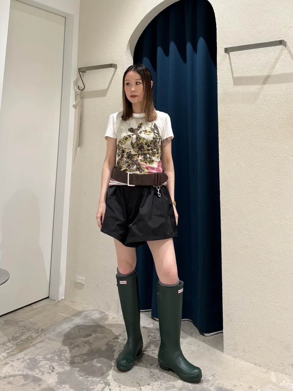 Micro Mini Culotte Pants