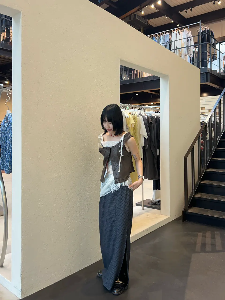 Shirt-Style Multi-Skirt