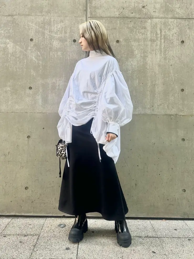 ギャザーシャツワンピース | Narcissus WEB STORE