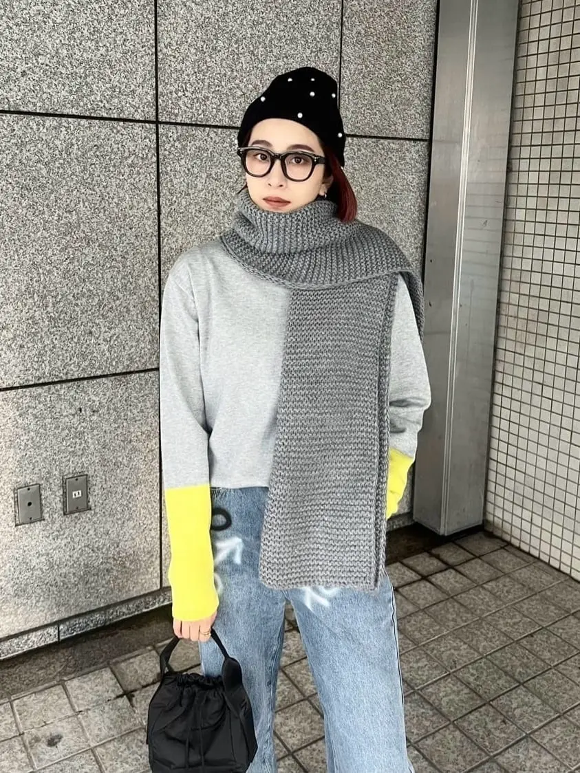 ニット セーター 「Narcissus」バイカラータートルニット レディース Narcissus ニット セーター 「Narcissus」バイカラータートル