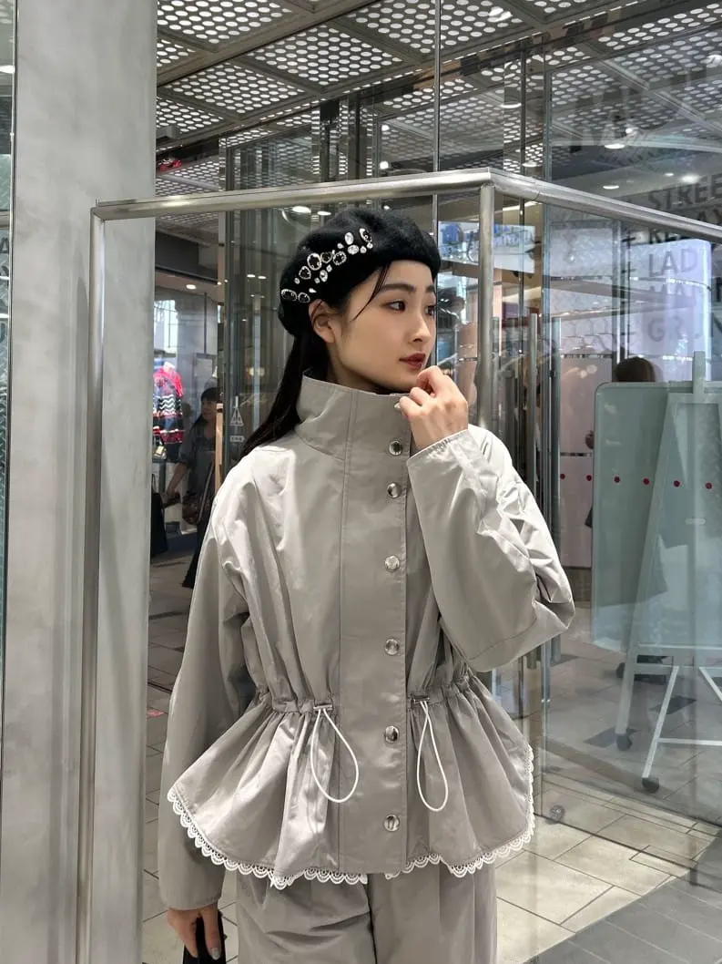 タフタペプラムジャケット | Narcissus WEB STORE