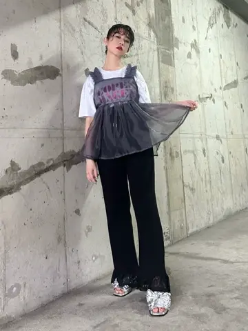 レースフリルパンツ | Narcissus WEB STORE