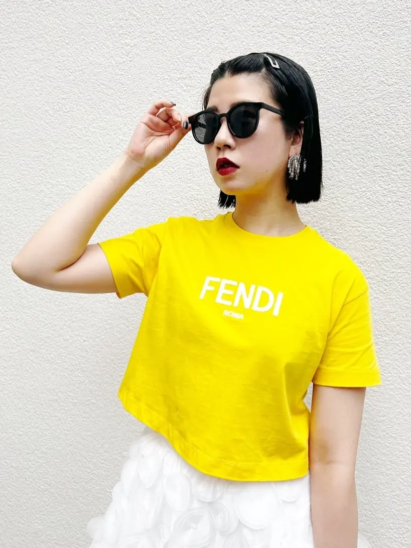 Narcissus FENDI フェンディ シンプルロゴ Tシャツ シンプルショートロゴTシャツ | Narcissus WEB STORE