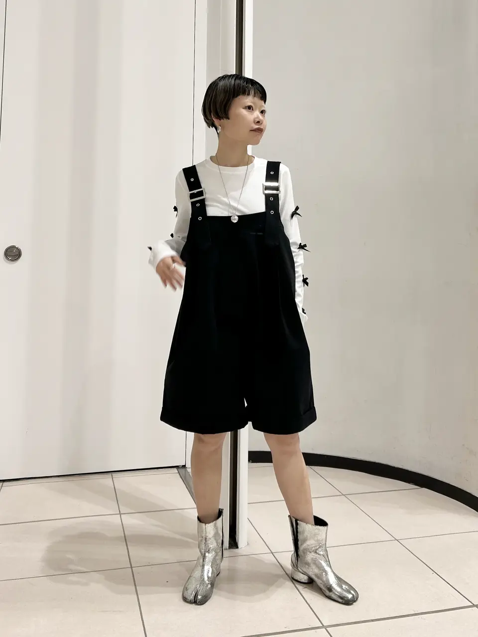 リボンロングTシャツ | Narcissus WEB STORE