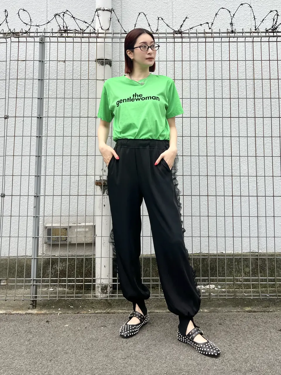 サイドフリルジョガーパンツ | Narcissus WEB STORE
