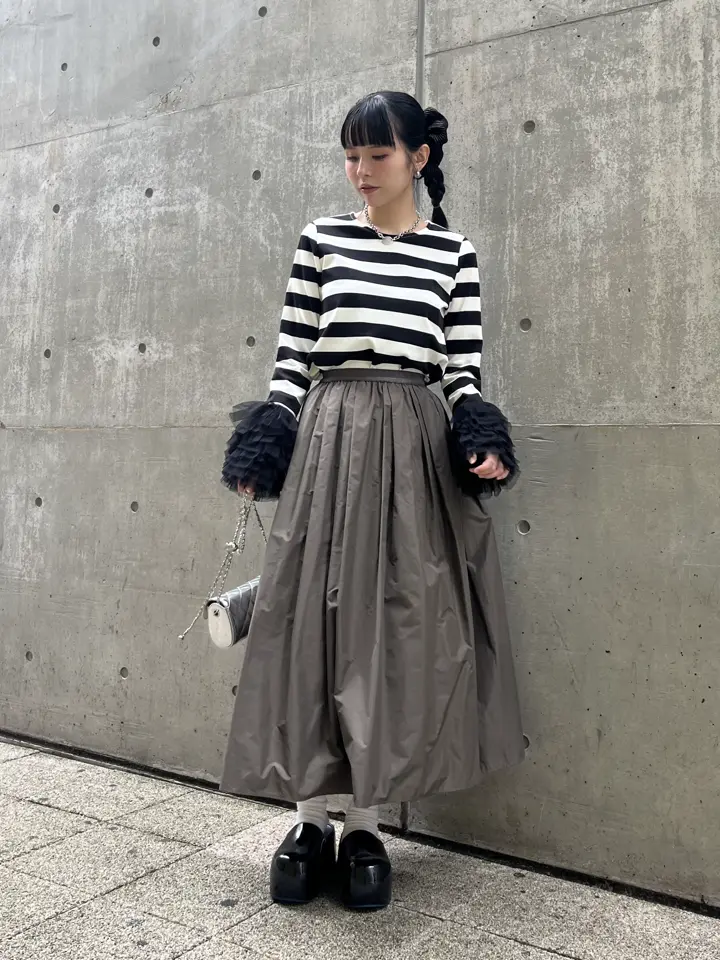 新品タグ付き　完売品　Narcissusチュールクロスワンピース　ピンク Narcissus ワンピース 「SINN」チュールクロスワンピース