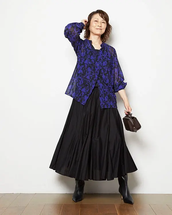 Loro Piana☆シルク コットンスカート☆ Loro Piana☆シルク コットンスカート☆ レディス スカート