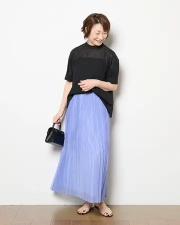 フリー【新品インポートセレクト】高級プリーツ ブルーグラデーションぺフラムスーツ フリー【新品インポートセレクト】高級プリーツ ブルー