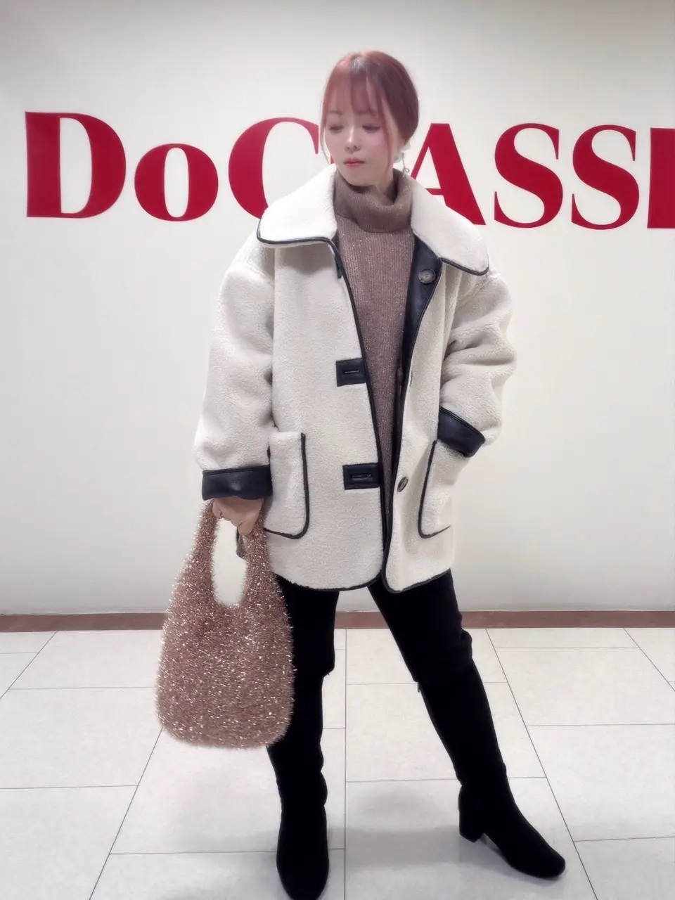 nagonstans ナゴンスタンス エコ ムートン リバーシブル ジャケット nagonstans ナゴンスタンス エコ ムートン リバーシブル ジャケット