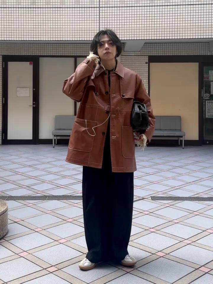 裏地が可愛い♡ ストフ　ボックスコート TOP FLOOR(トップフロア) 総合ファッション通販サイト – TOPFLOOR