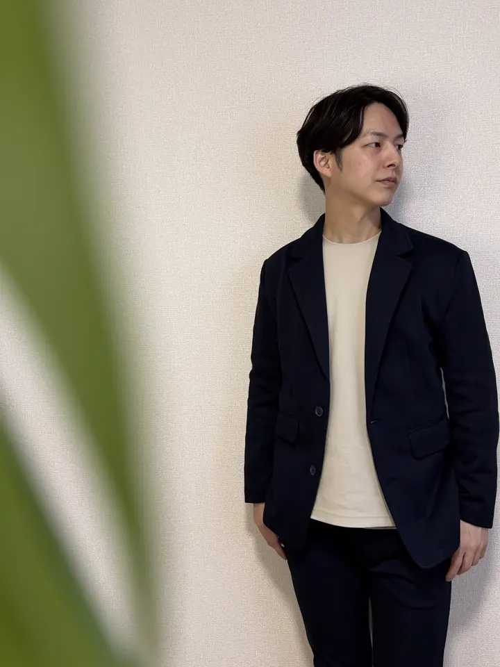 ジャージ セットアップ テーラード ジャケット スラックス メンズ