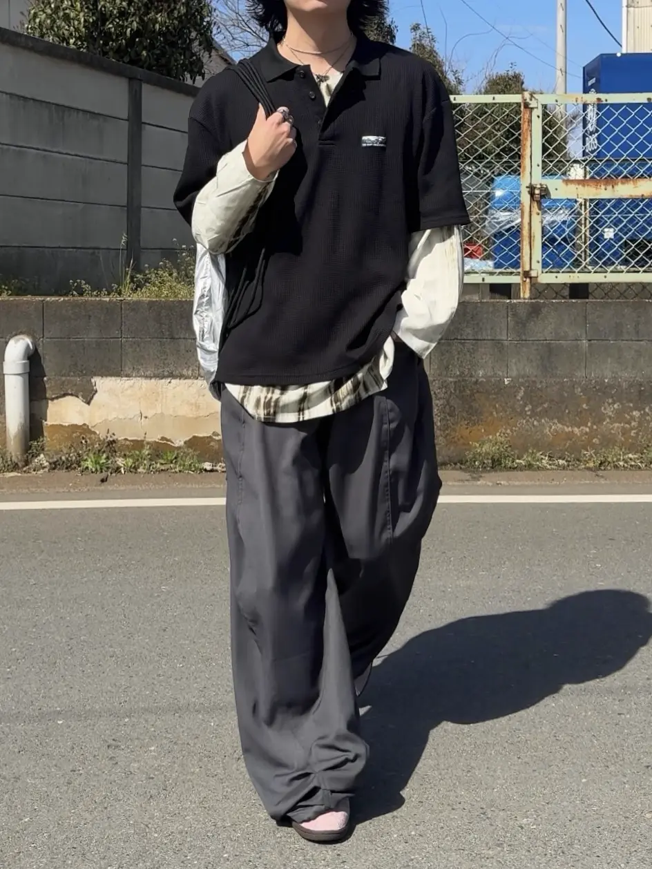 値引きしました。 Aphlotus カラーシャツ　パンツ　セットアップ Aphlotus(アプロタス) – TOPFLOOR