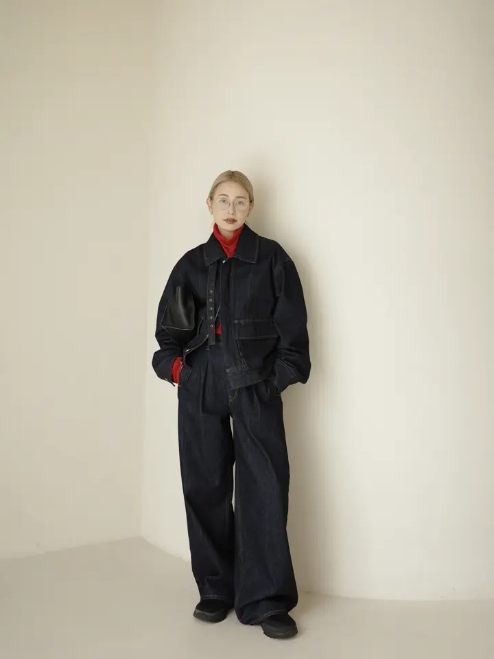 TWO POCKET DENIM JACKET