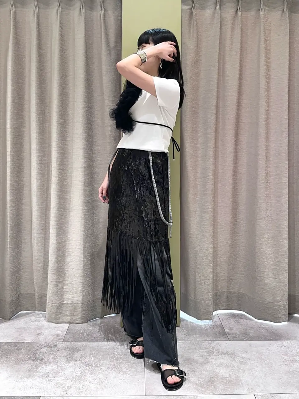 GRACE CONTINENTAL 端場　わかな コーディネート画像