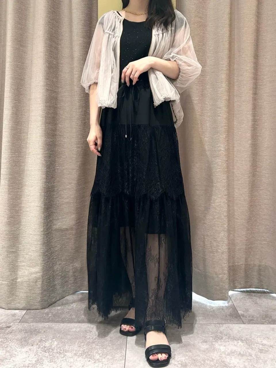 GRACE CONTINENTAL Nakatsu.m コーディネート画像