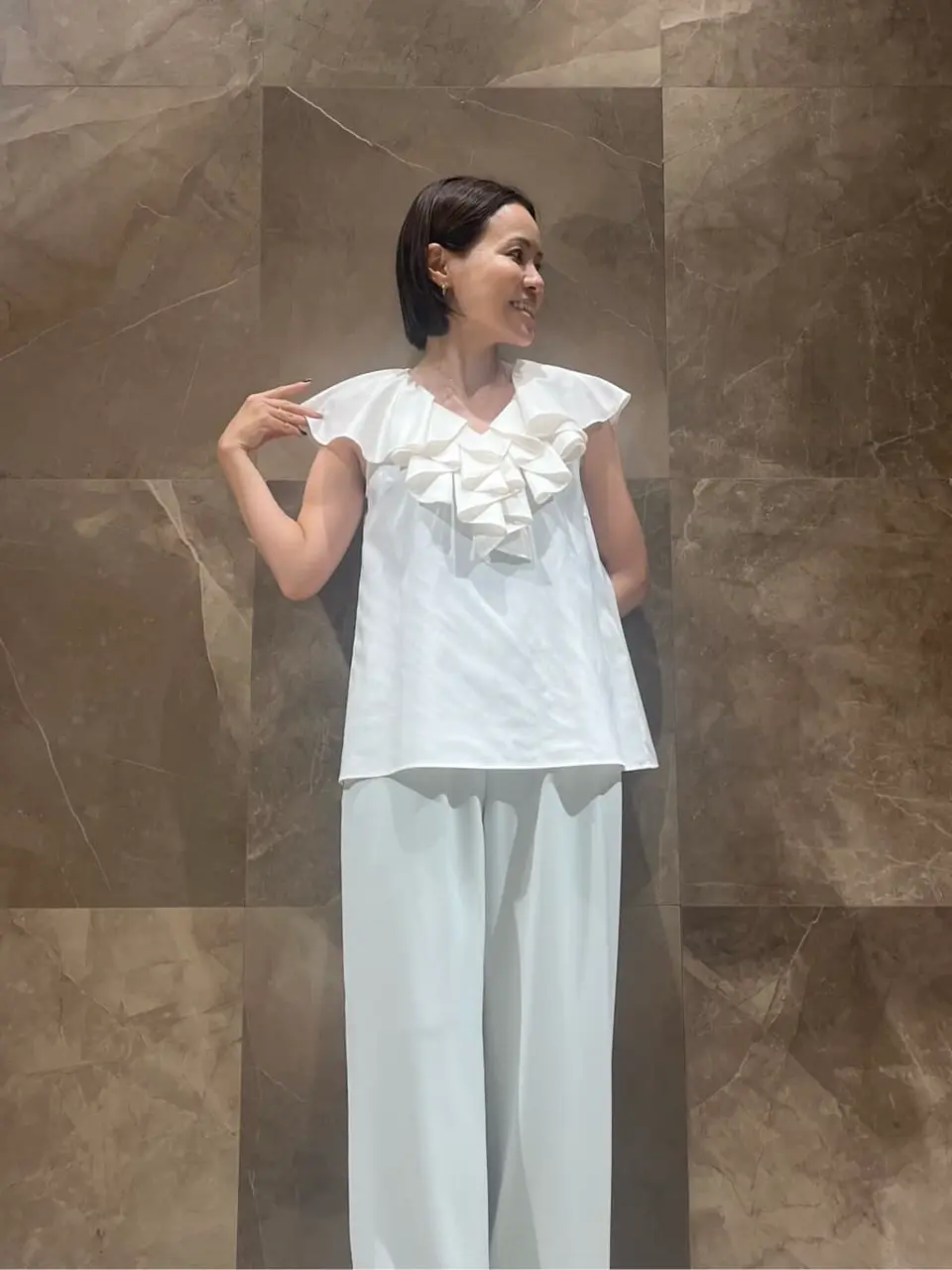 GRACE CONTINENTAL 穐山　香織 コーディネート画像