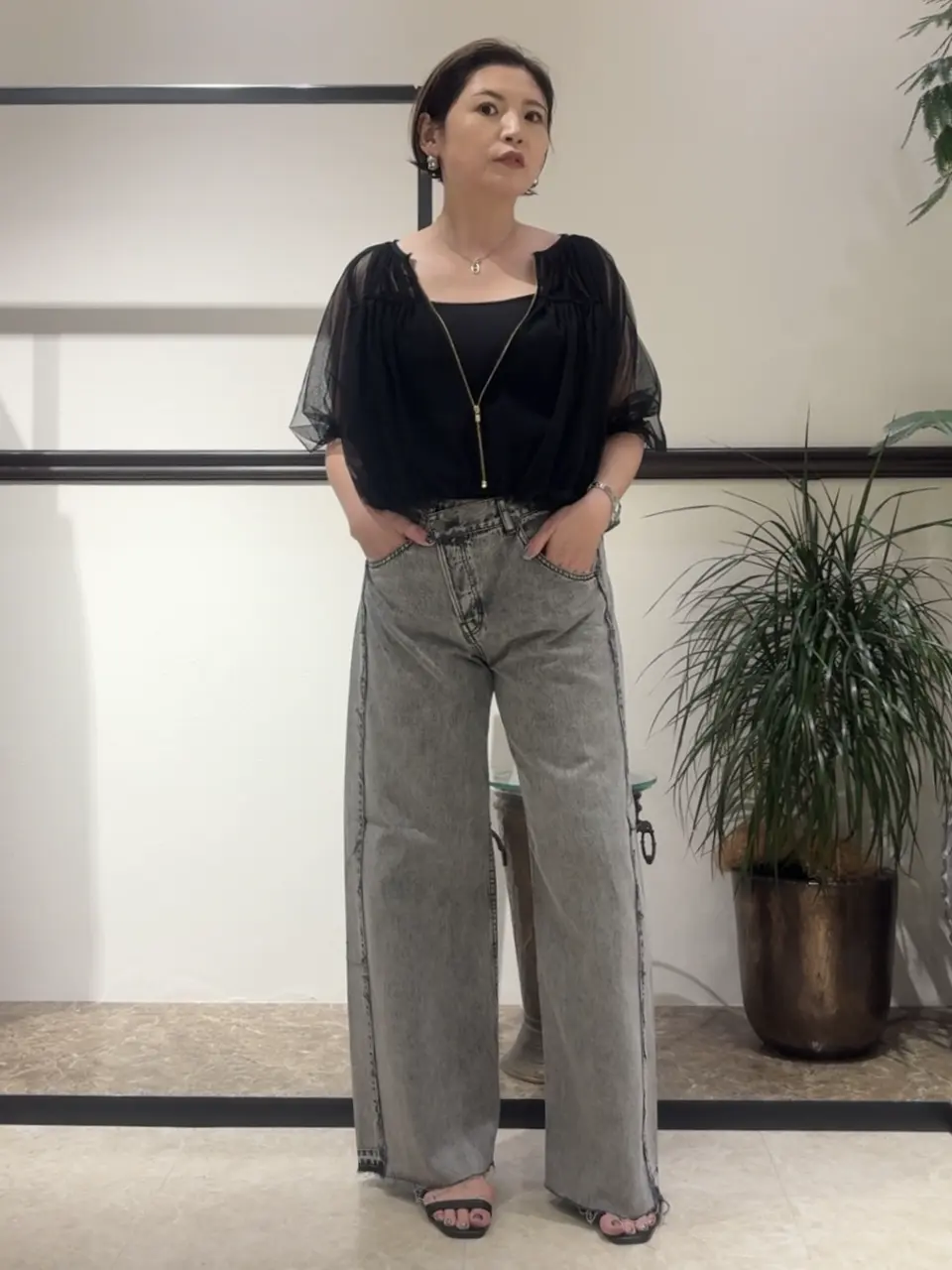 GRACE CONTINENTAL N.YURI コーディネート画像