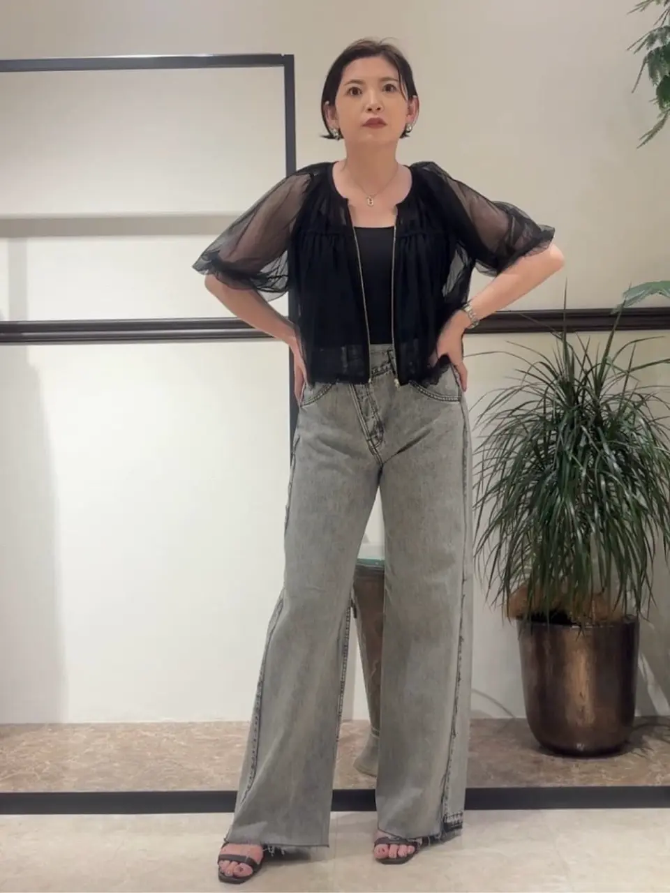 GRACE CONTINENTAL N.YURI コーディネート画像