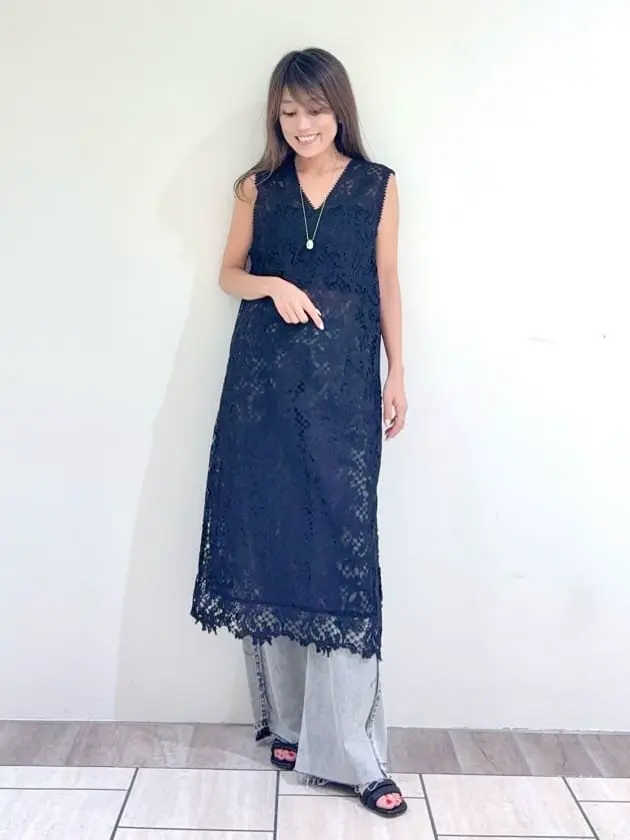 GRACE CONTINENTAL yukimi yonee コーディネート画像