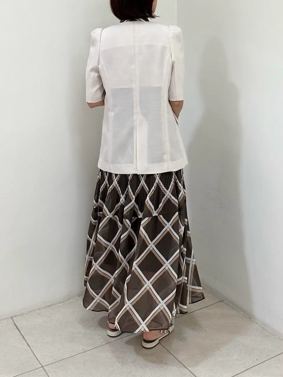 GRACE CONTINENTAL MORITA AI コーディネート画像