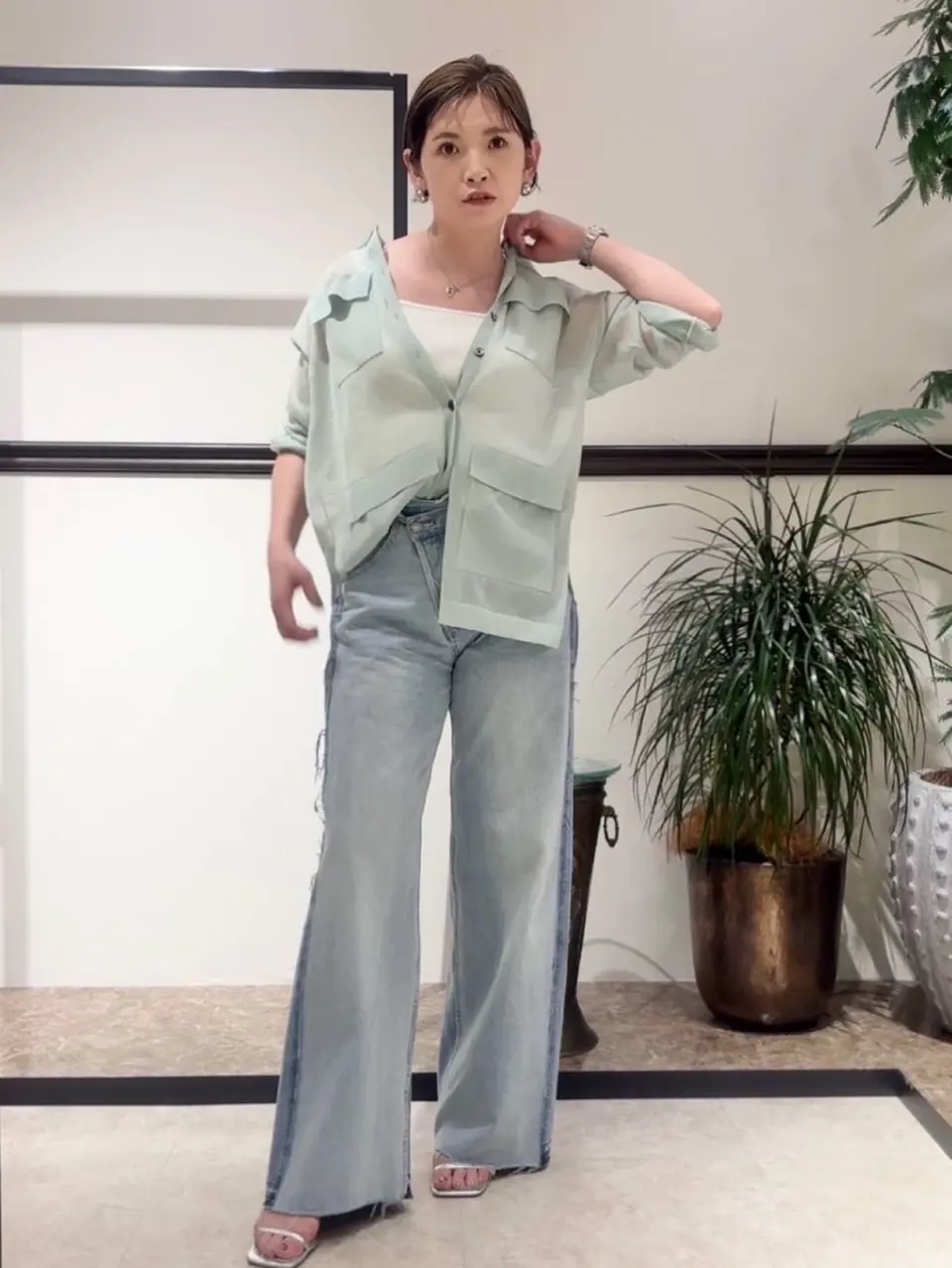 GRACE CONTINENTAL N.YURI コーディネート画像