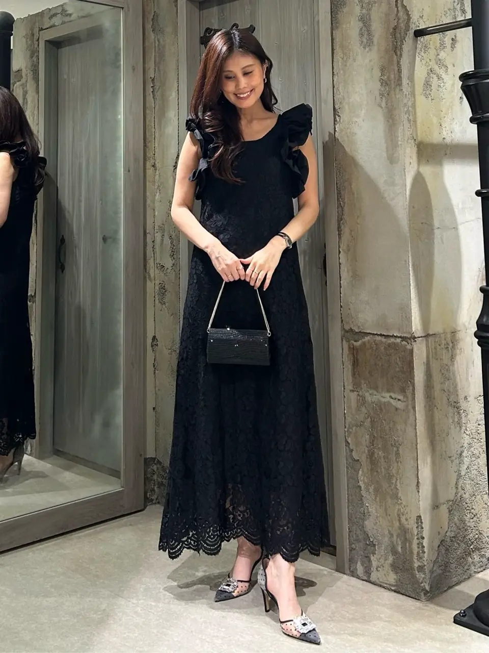 GRACE CONTINENTAL 志田　悠 コーディネート画像