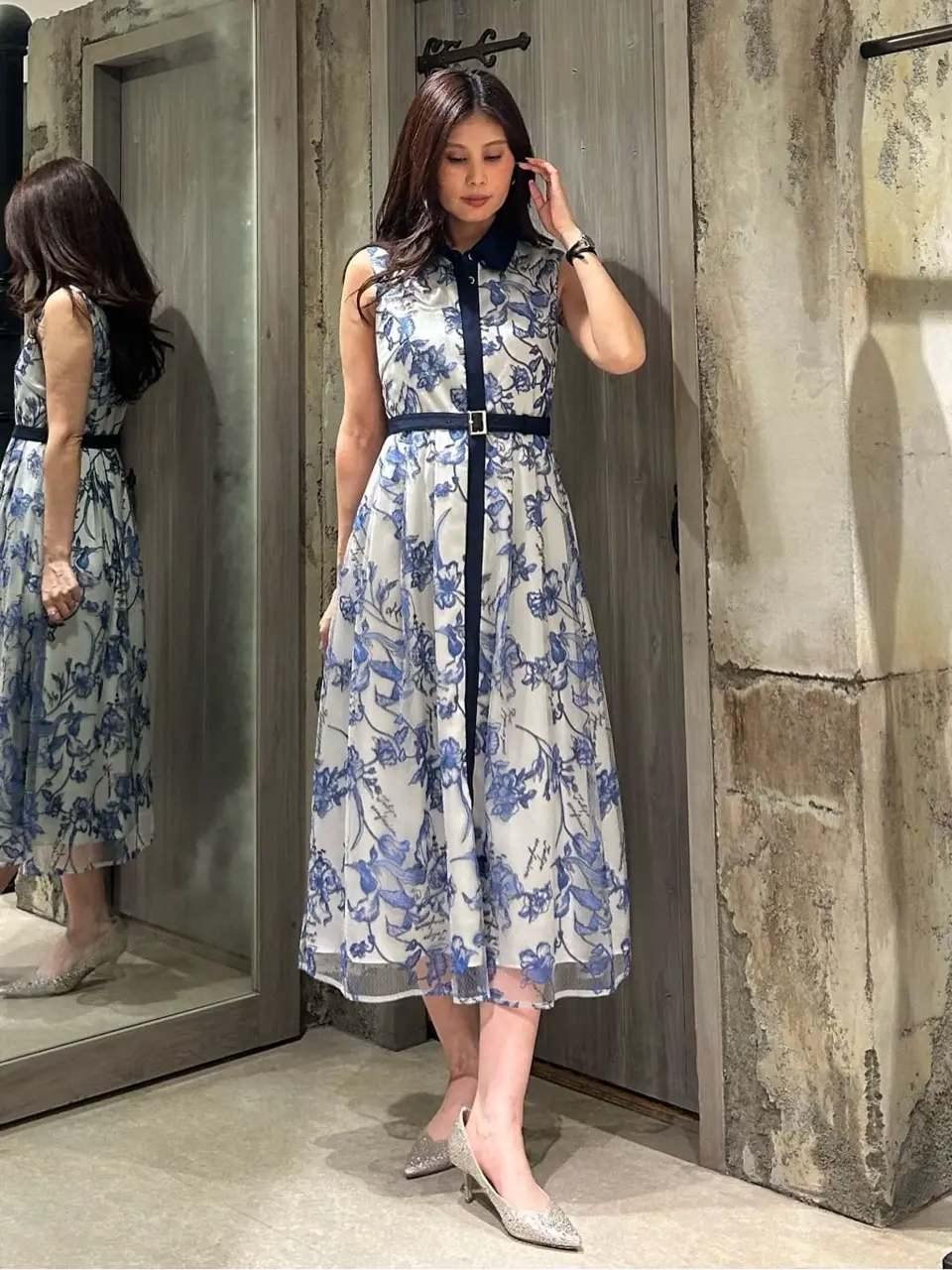 GRACE CONTINENTAL 志田　悠 コーディネート画像