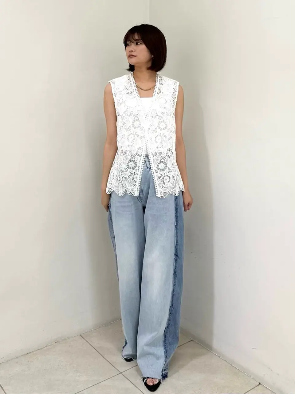 GRACE CONTINENTAL MORITA AI コーディネート画像