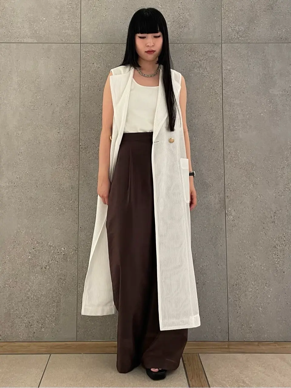 GRACE CONTINENTAL 清水　杏梨 コーディネート画像