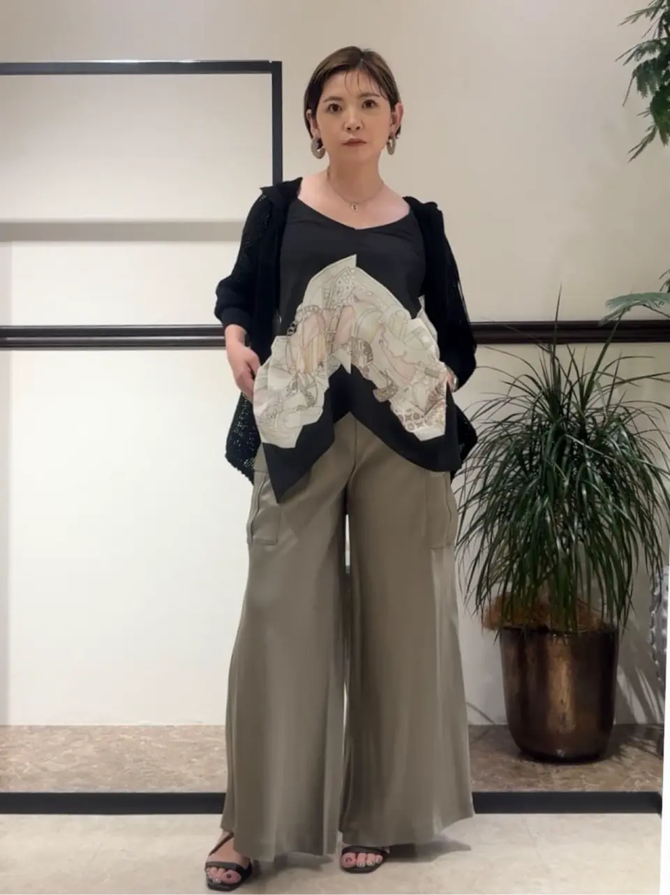 GRACE CONTINENTAL N.YURI コーディネート画像