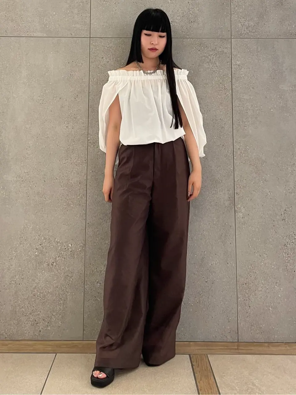 GRACE CONTINENTAL 清水　杏梨 コーディネート画像