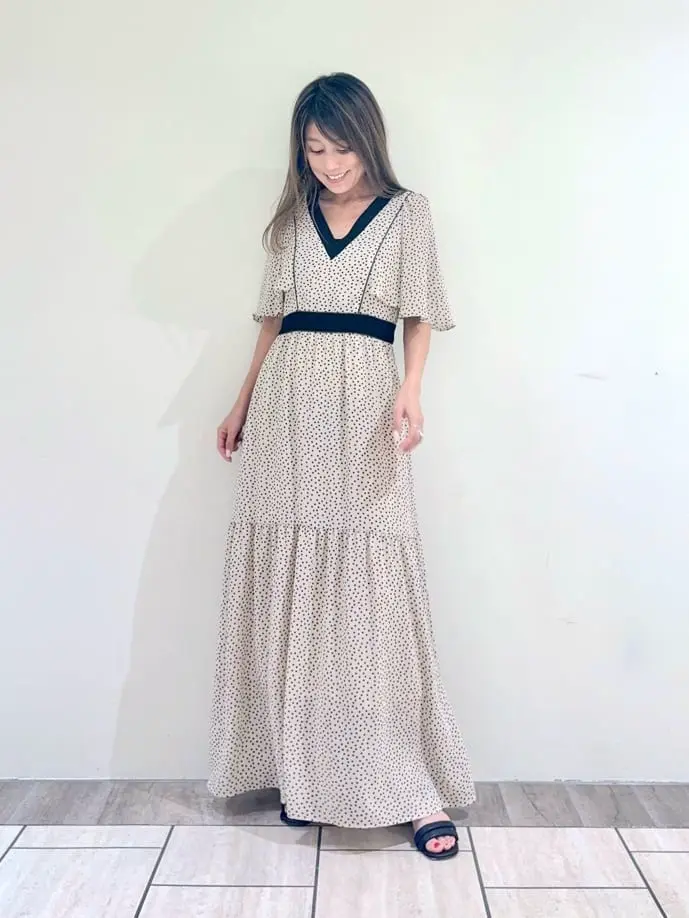 GRACE CONTINENTAL yukimi yonee コーディネート画像