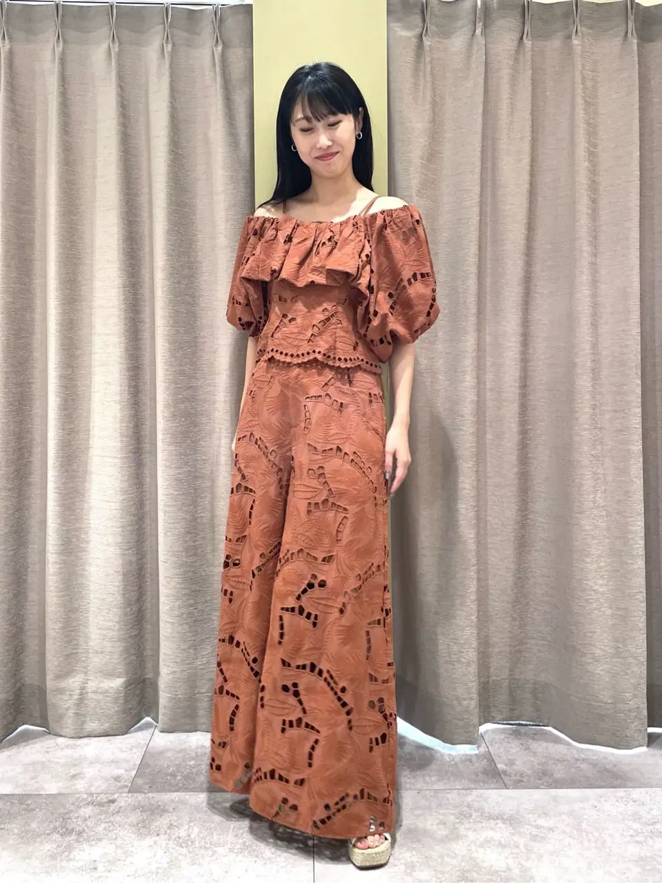 GRACE CONTINENTAL 端場　わかな コーディネート画像