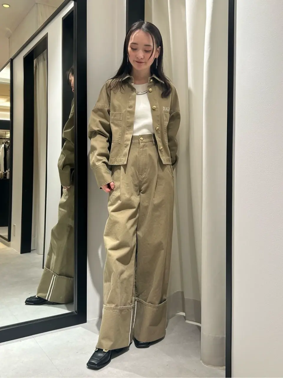 GRACE CONTINENTAL Nakatsu.m コーディネート画像