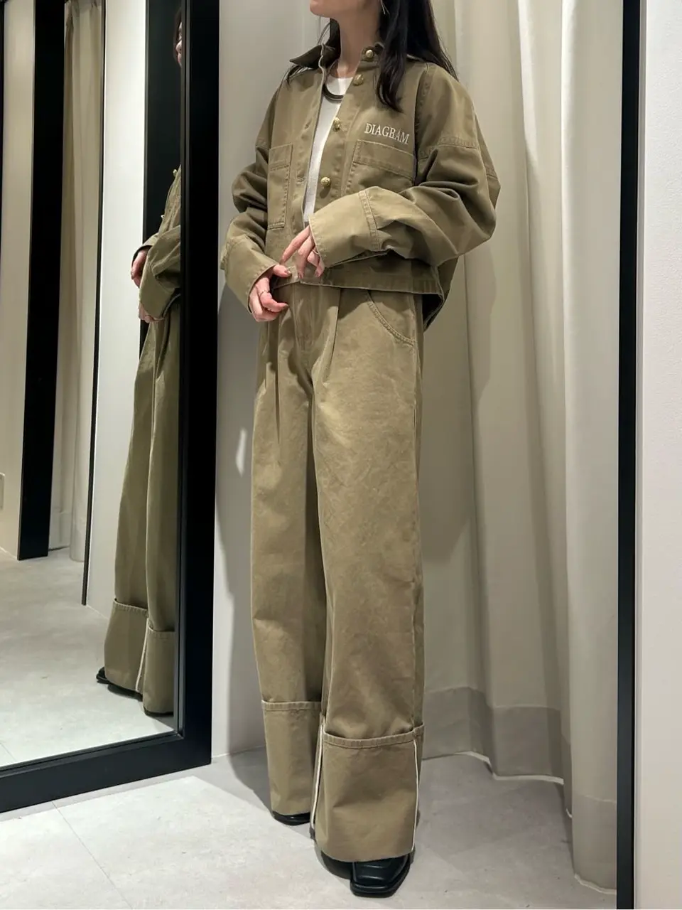 GRACE CONTINENTAL Nakatsu.m コーディネート画像