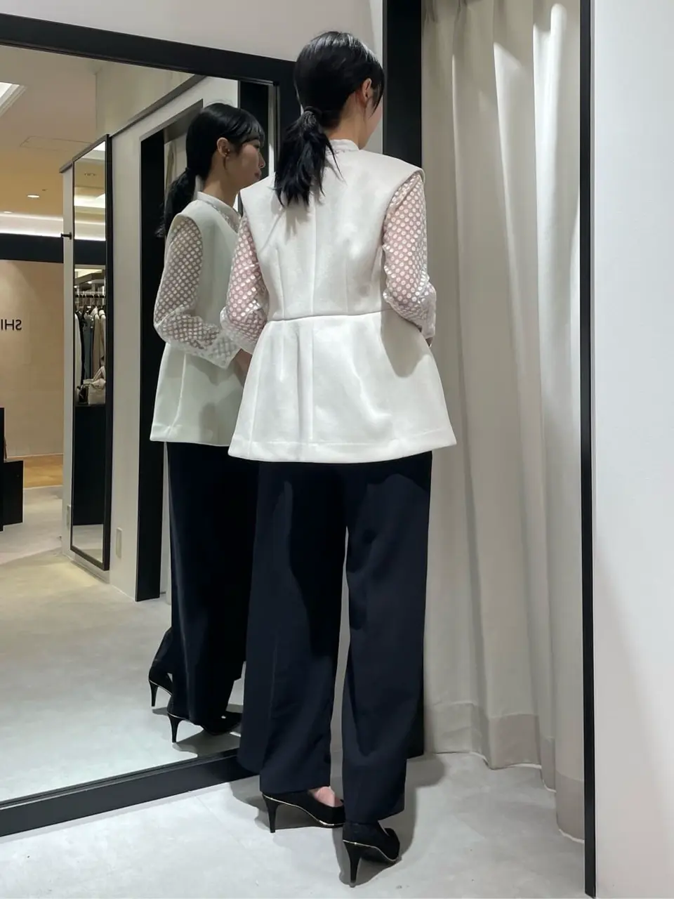 GRACE CONTINENTAL 端場　わかな コーディネート画像