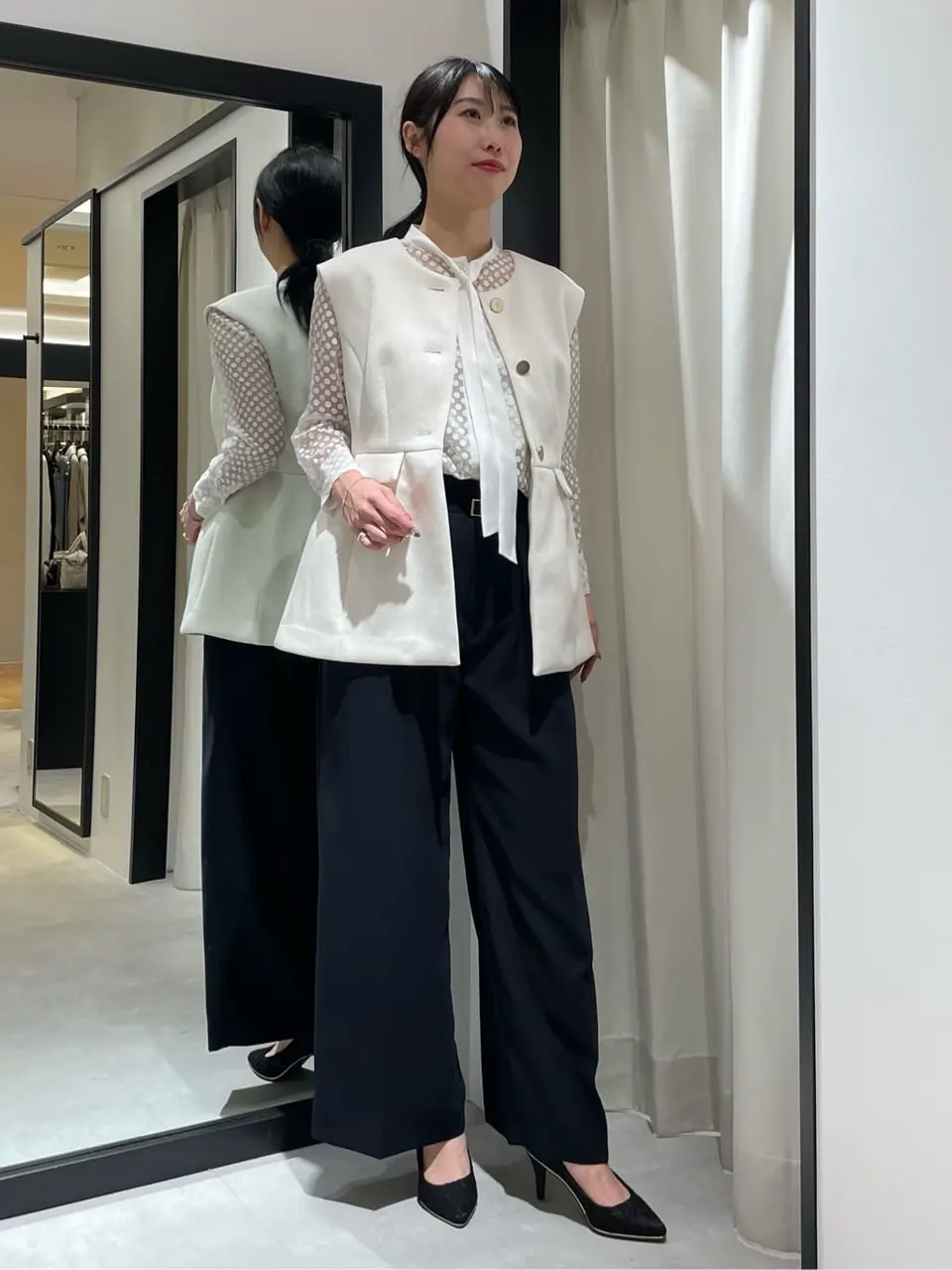 GRACE CONTINENTAL 端場　わかな コーディネート画像