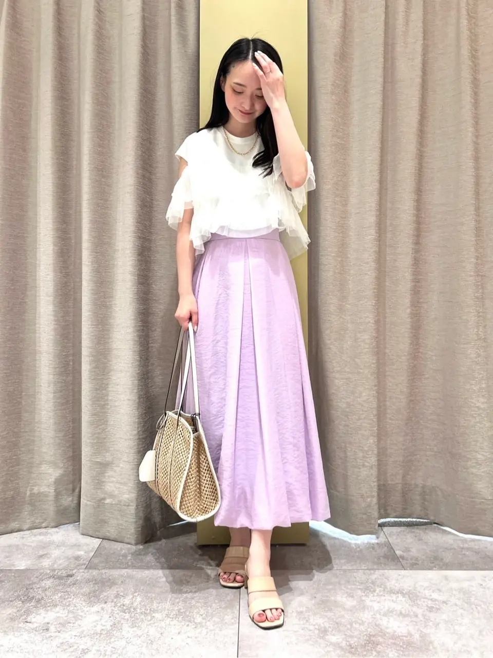 GRACE CONTINENTAL Nakatsu.m コーディネート画像