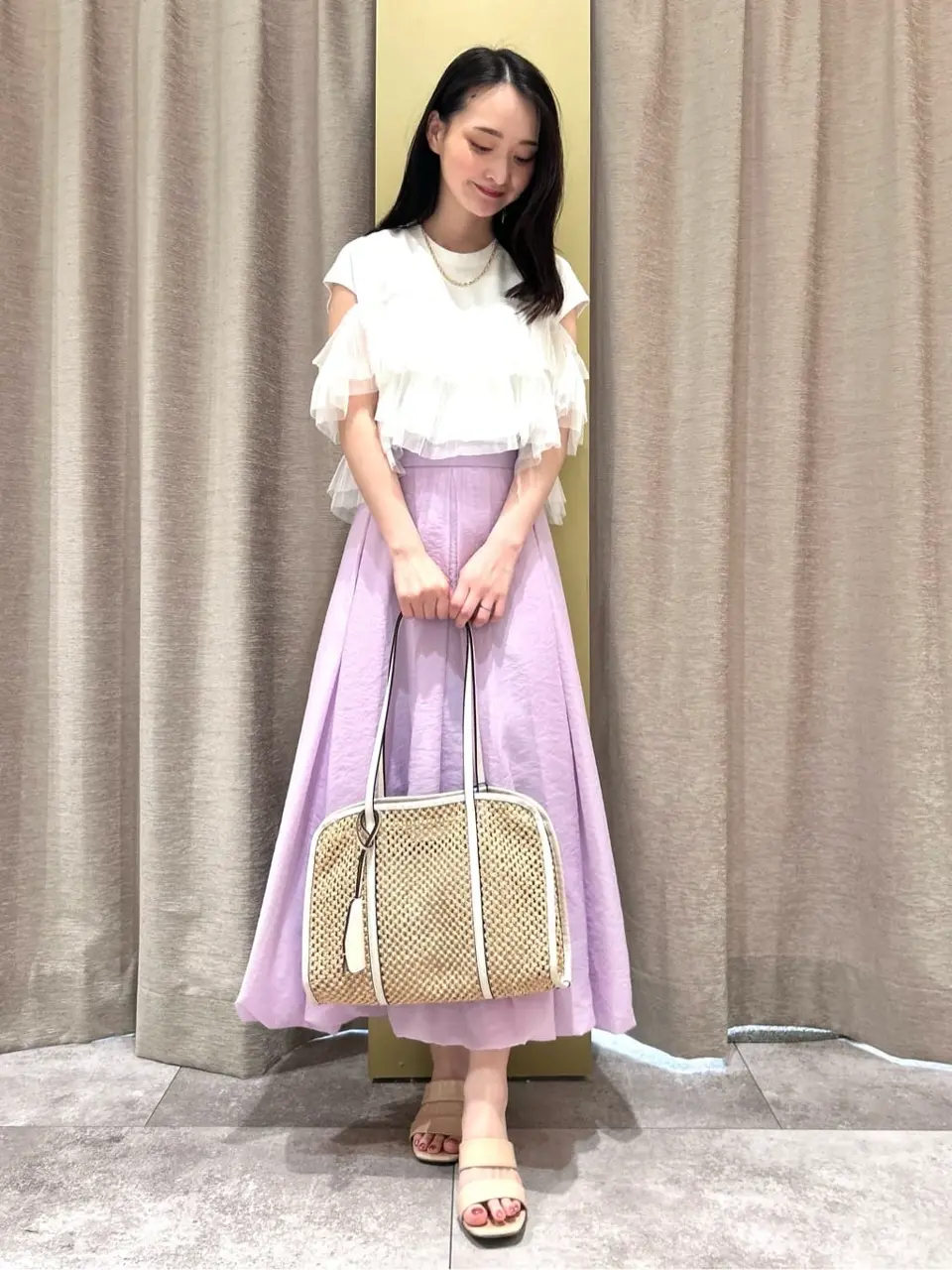 GRACE CONTINENTAL Nakatsu.m コーディネート画像