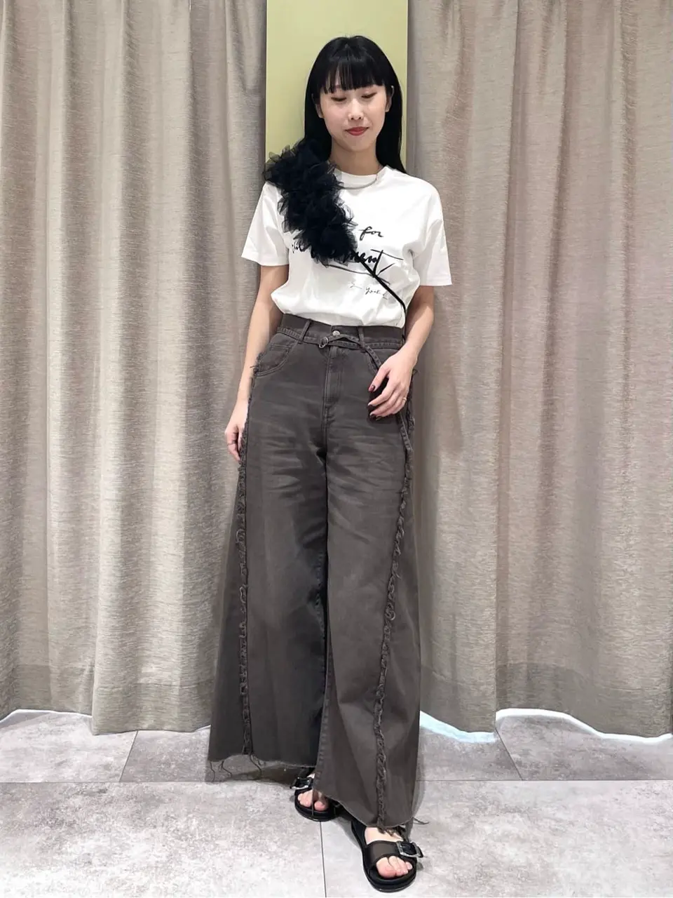 GRACE CONTINENTAL 端場　わかな コーディネート画像