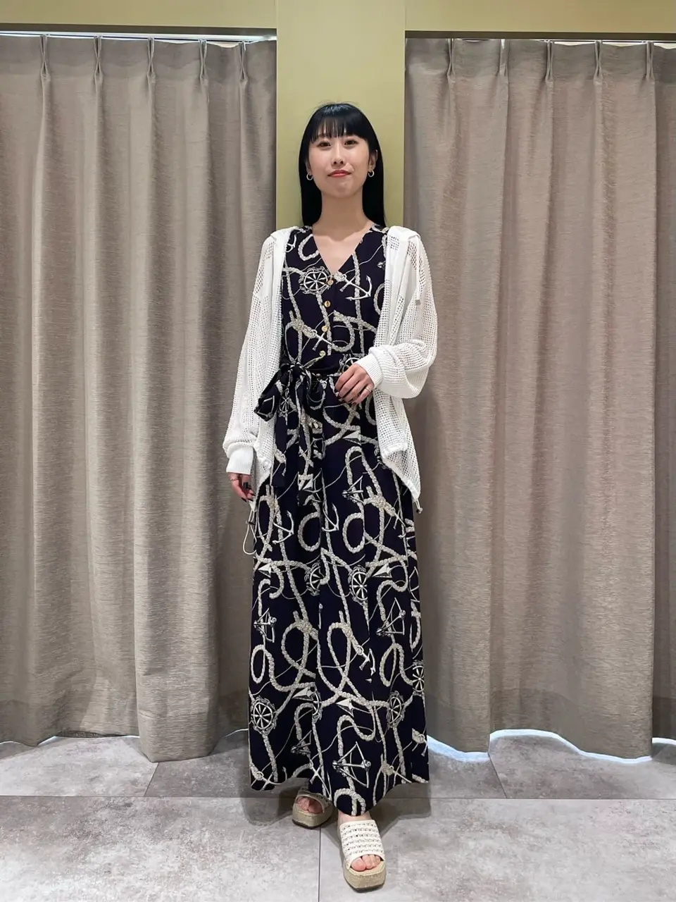 GRACE CONTINENTAL 端場　わかな コーディネート画像